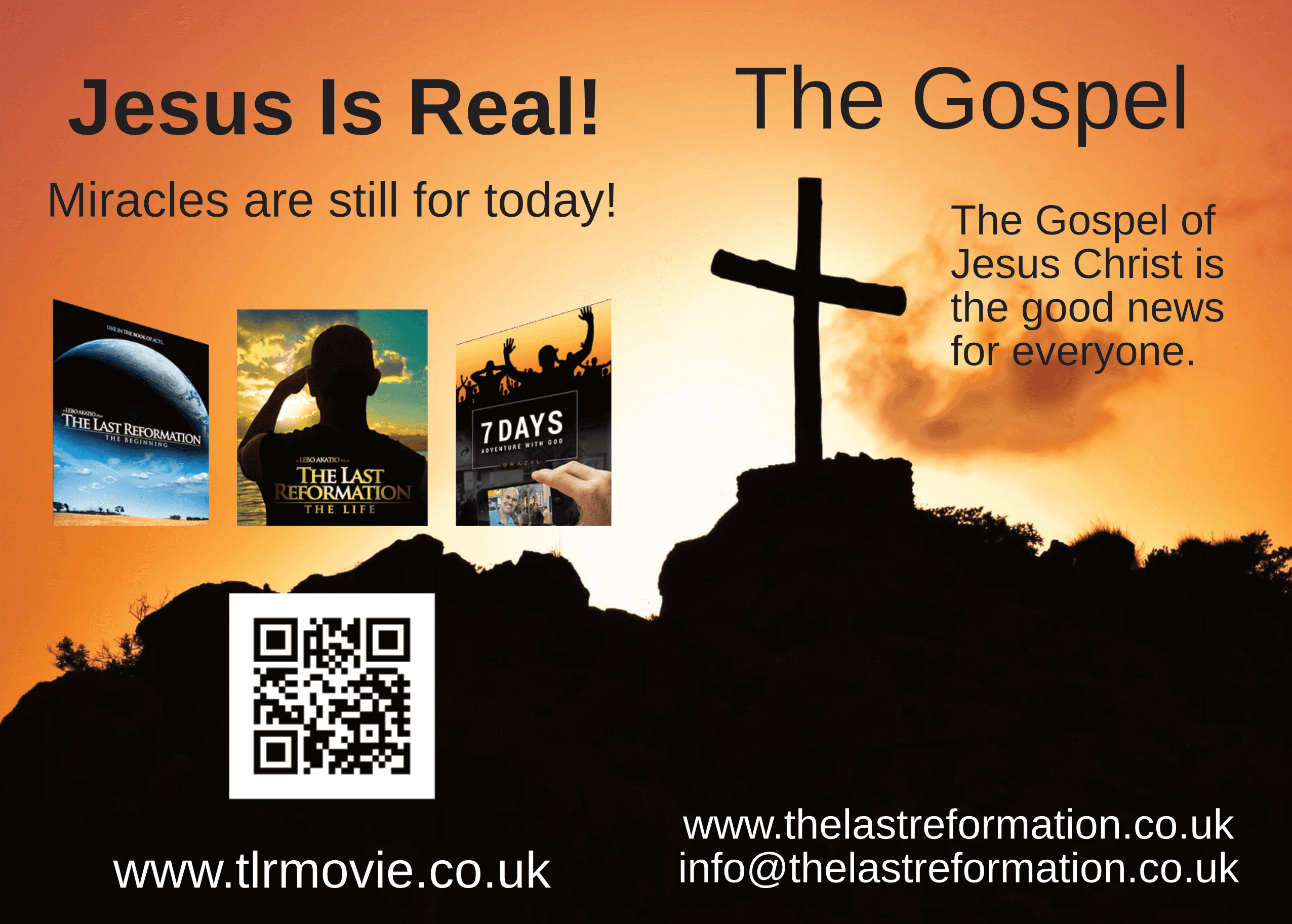 TLR Gospel Tract front